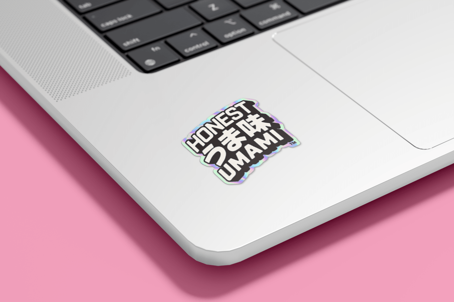 Sparkly Logo Sticker - Honest Umami